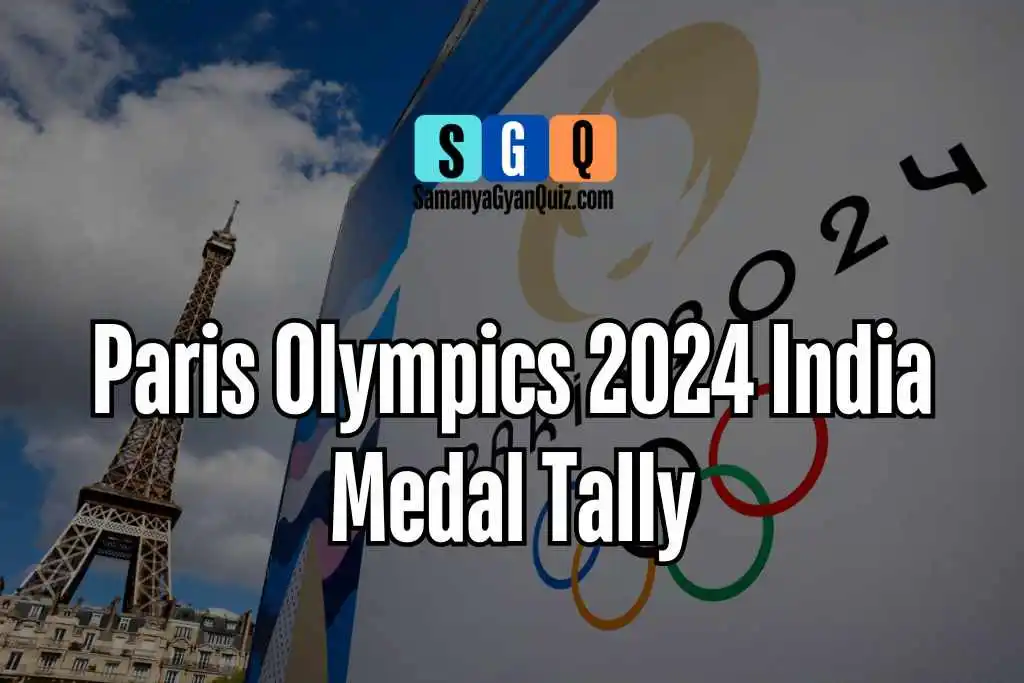 Paris Olympics 2024 India Medal Tally